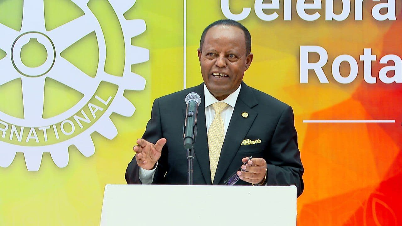 Ethiopian President Taye Atske Selassie Commends Rotary International’s Humanitarian Contributions