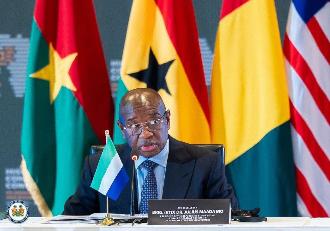 Sierra Leone’s President Bio Calls for Stronger Regional Cooperation to Boost West Africa Security