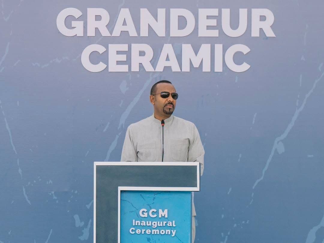 Abiy Ahmed Inaugurates Grandeur Ceramic Factory, Boosts “Made in Ethiopia” Drive