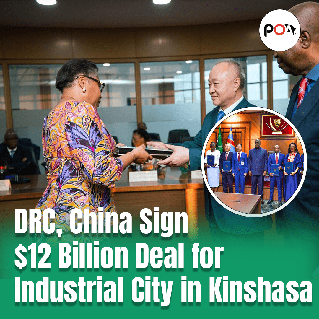 DRC & China Launch $12B Industrial City to Transform Kinshasa