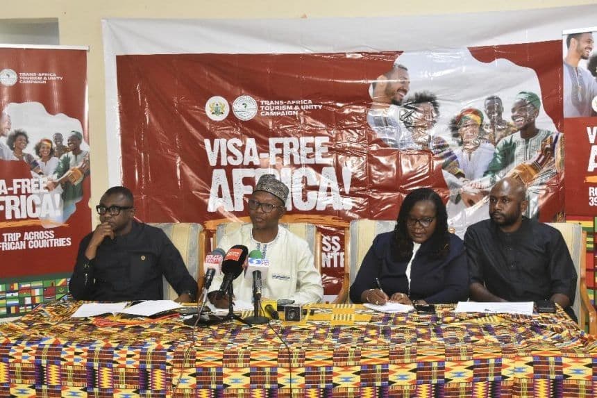 Former Ghanaian MP’s Pan-African Road Campaign Calls for Visa-Free Travel Across Africa 