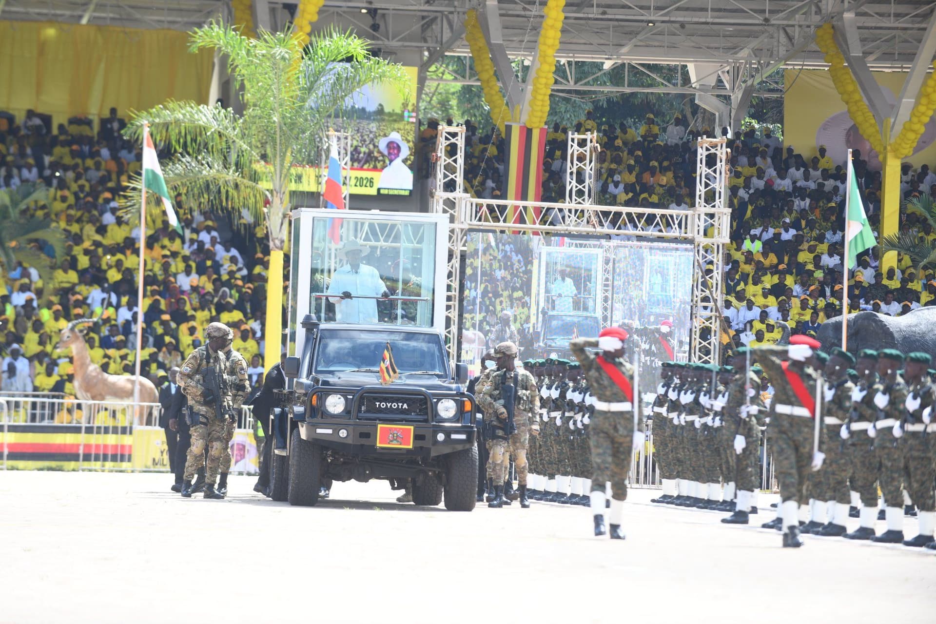African Heads of State Attend Museveni Swearing-in Ceremony in Uganda