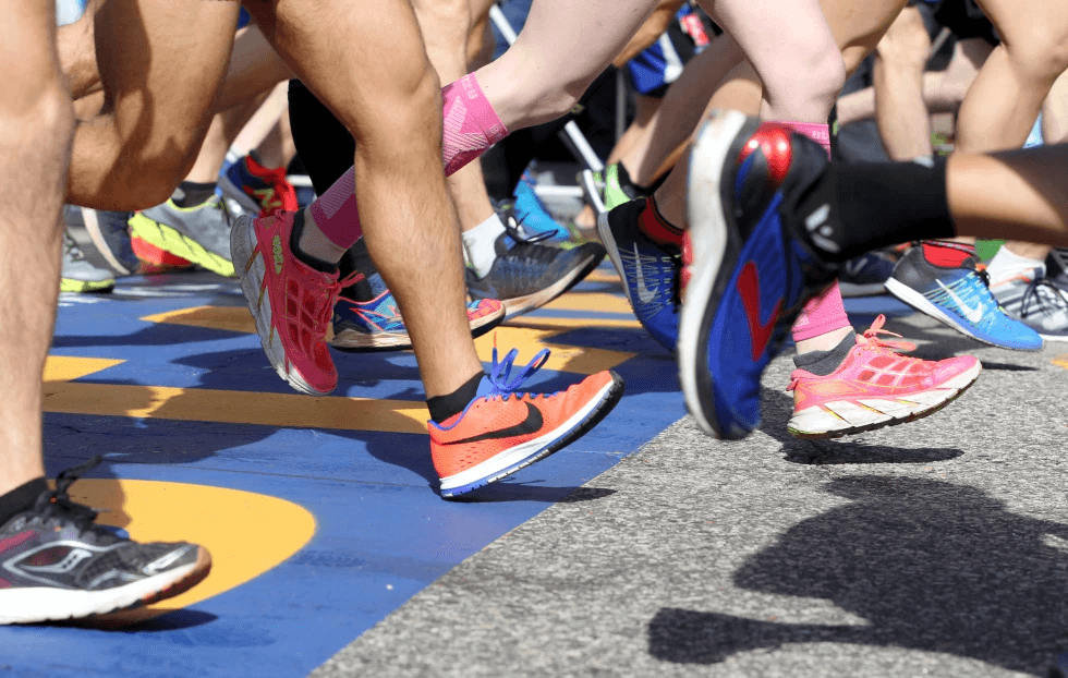 Men caught competing in women’s marathon category 