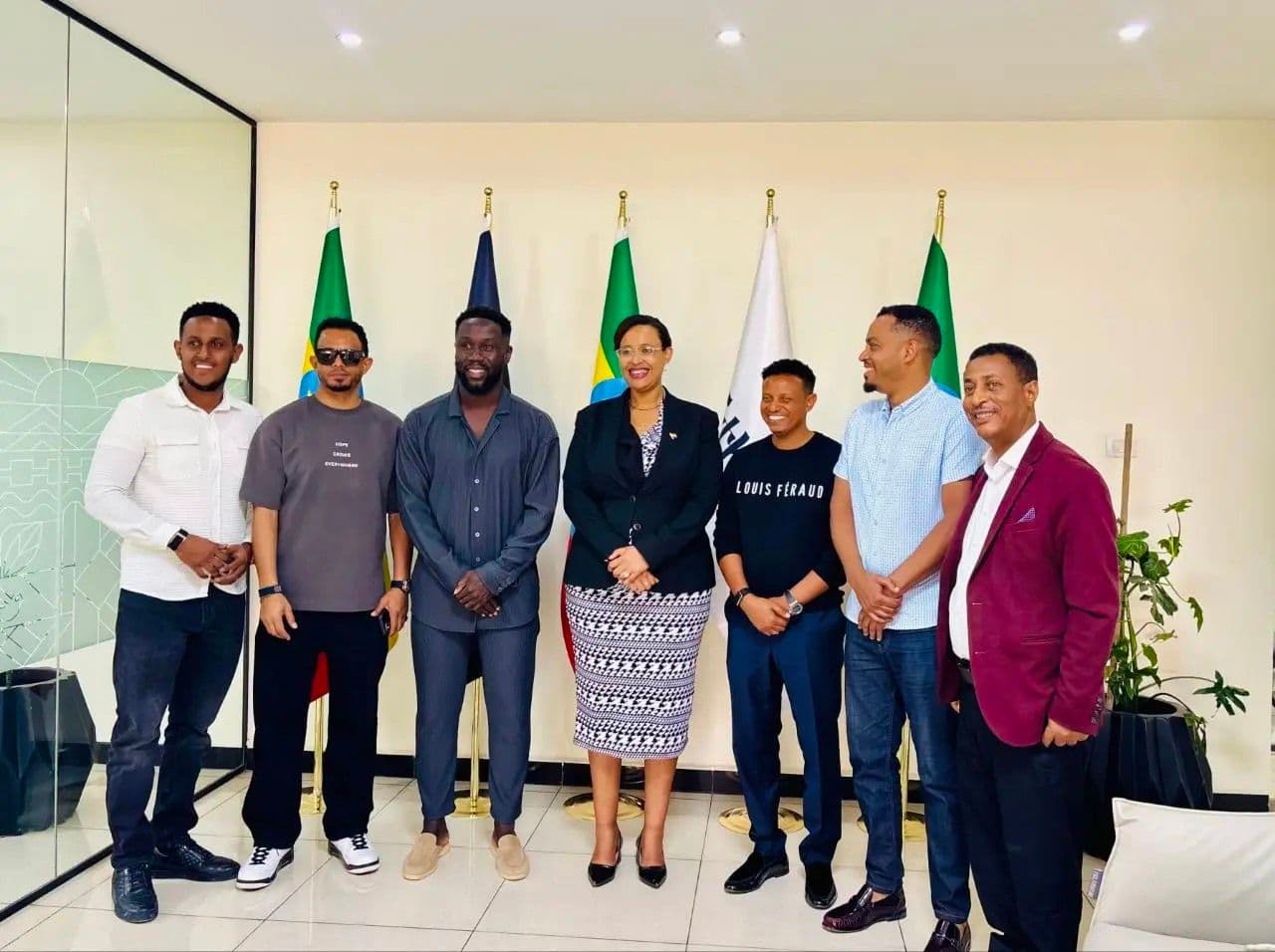 French Football Legend Bacary Sagna Tours Addis Ababa Landmarks, Praises City’s Modern Growth