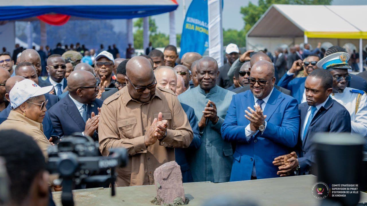 President Tshisekedi Launches Construction of Modern City in Eastern Kinshasa