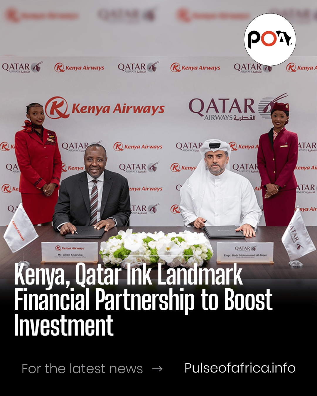 Africa’s Financial Ambitions Rise as Kenya & Qatar Sign Landmark Partnership