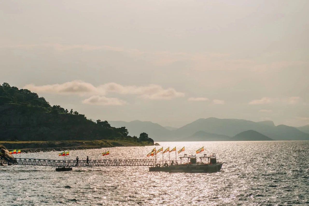 Nigat Lake in Ethiopia