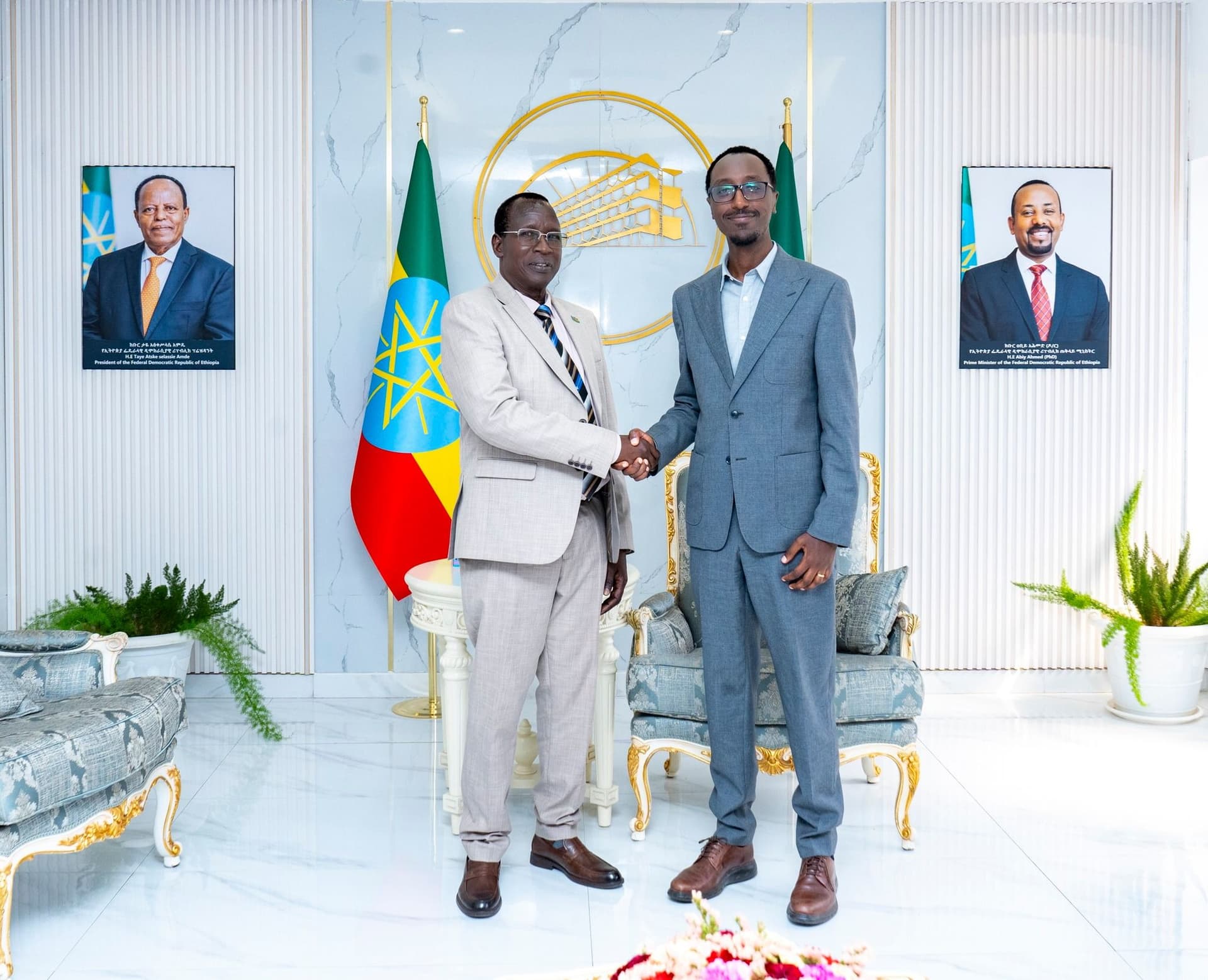 FM Gedion Receives High-Level South Sudanese Delegation, Reaffirms Ethiopia’s Support for Peace